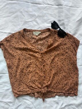 Hippie Rose Tie Shirt